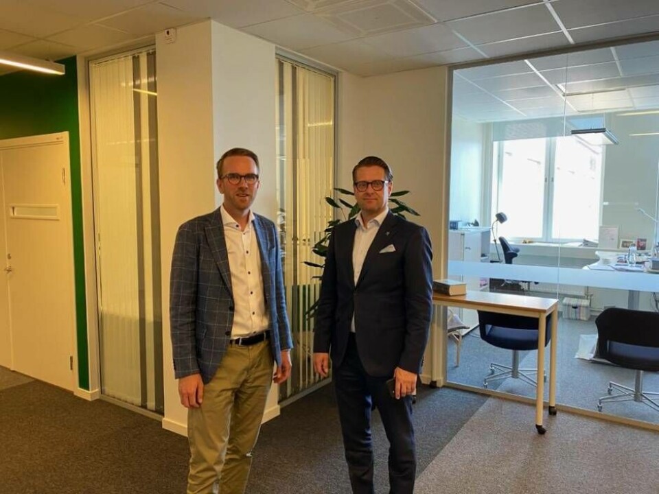 Andreas Carlsons besök på Åklagarkammaren med Stephan Uttersköld