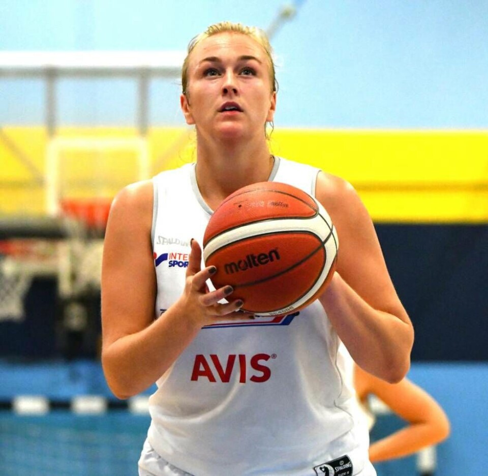 Amelie Nilsson gjorde över 30 poäng (31) för andra matchen i rad. Foto: Bjarnefeldt Photography