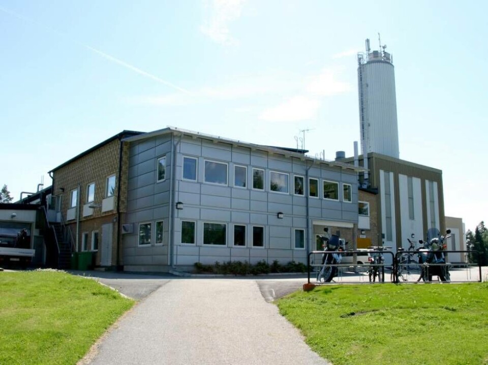 Vattenreningsverket ligger vid Hässlö på Badelundaåsen.Verker levererar cirka 50 miljoner liter dricksvatten per dygn, vilket motsvarar ca 600 liter i sekunden. Foto: Mälarenergi