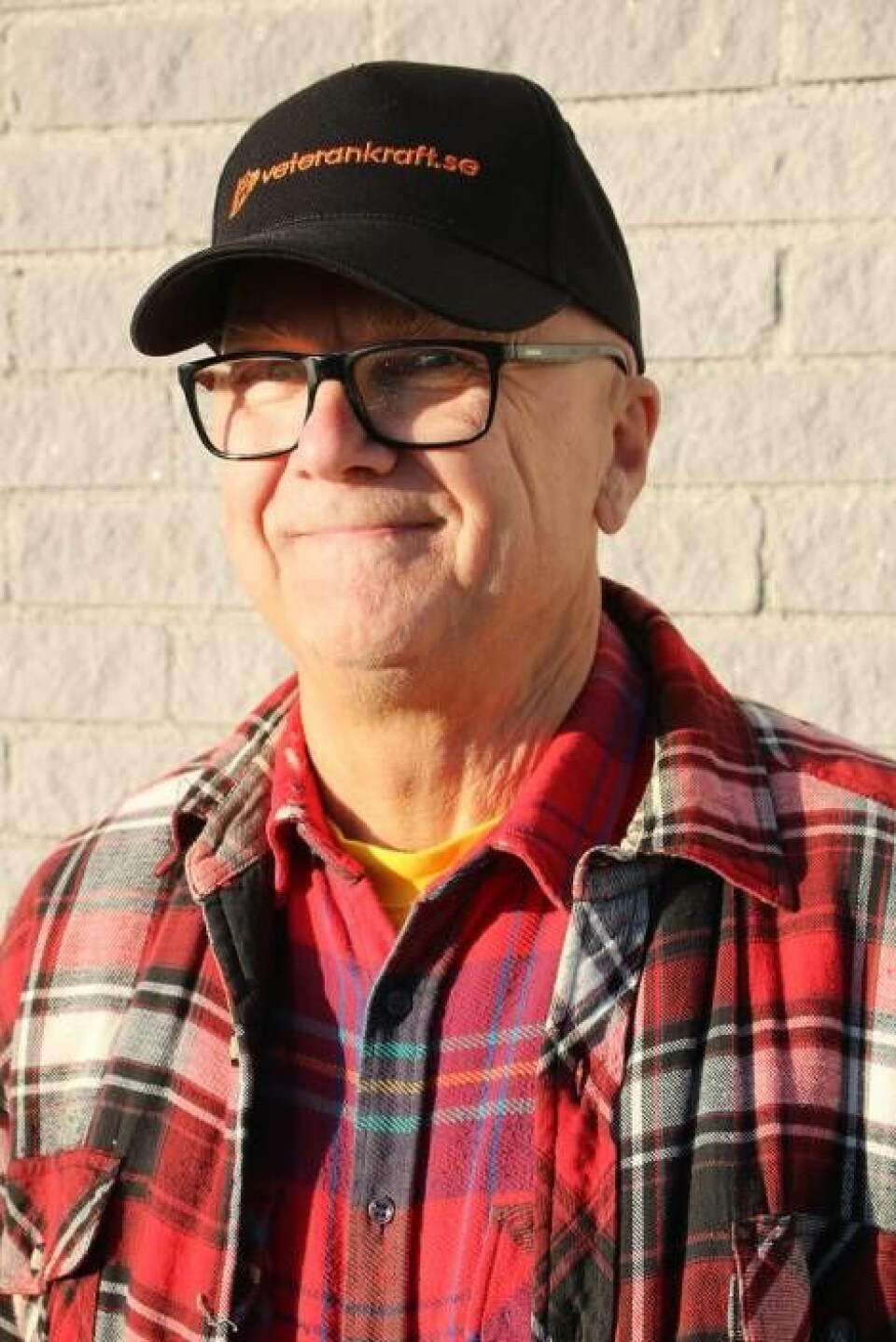 Veteran. Lars Ek har jobbat på Veterankraft i cirka två år och stortrivs.