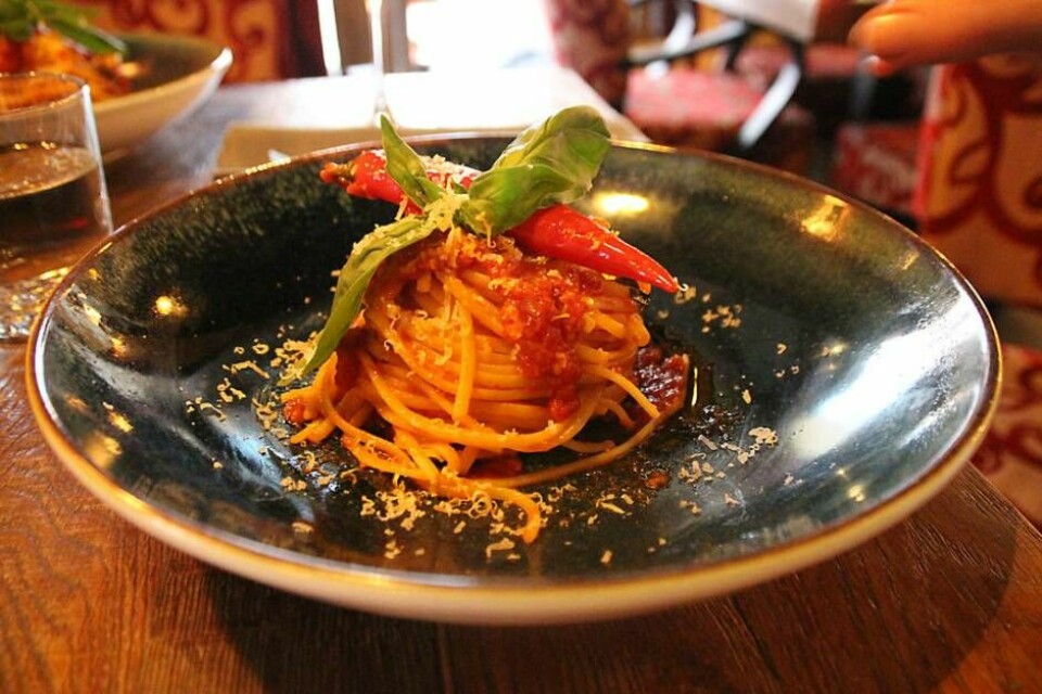 Spaghetti al pomodoro à la Salle Foto: Jonas Bergkvist