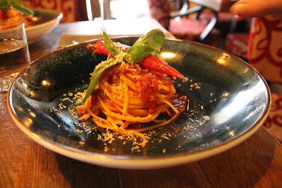 Spaghetti al pomodoro à la Salle Foto: Jonas Bergkvist Spaghetti al pomodoro à la Salle Foto: Jonas Bergkvist