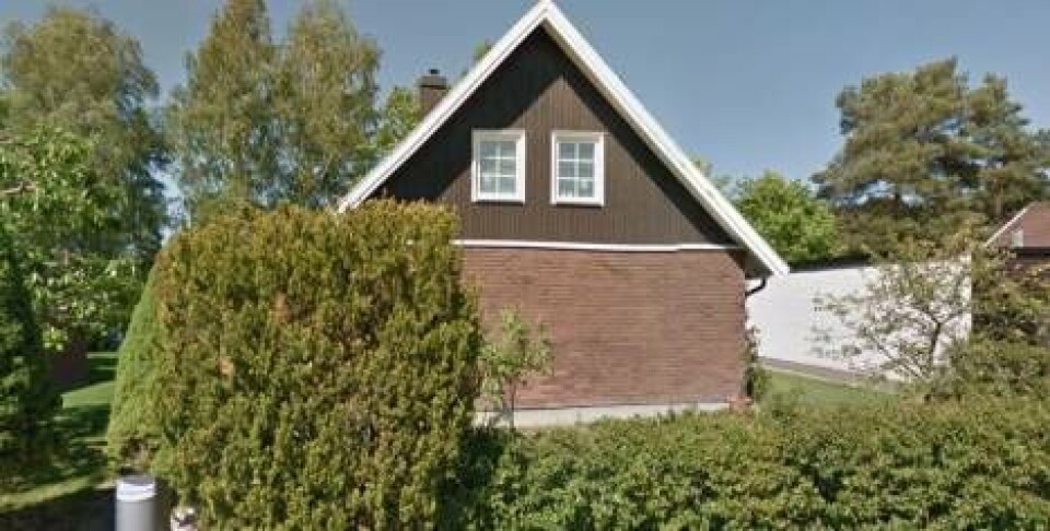 Villan på Isblocksvägen 3 såldes för 3 850 000 kronor. Foto: Google