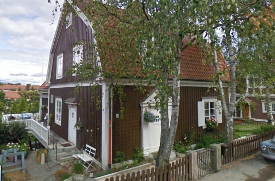 Villan på Lustigkullagatan 22 såldes för 6 650 000 kronor. Foto: Google