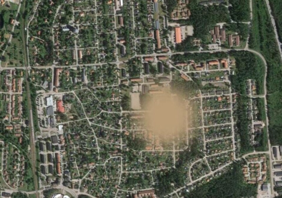 Kvinnan hittades avliden i en bostad på Sveavägen i Surahammar. Foto: Google