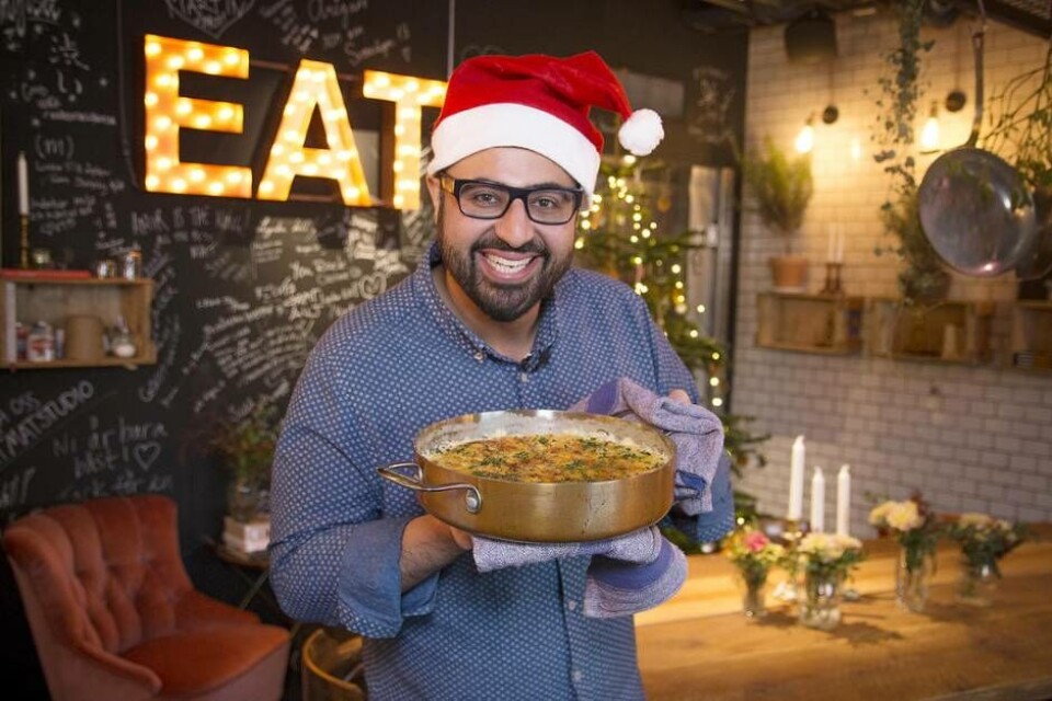 Mästerkock. Amir Kheirmand bjuder här på tre goda recept till julbordet.