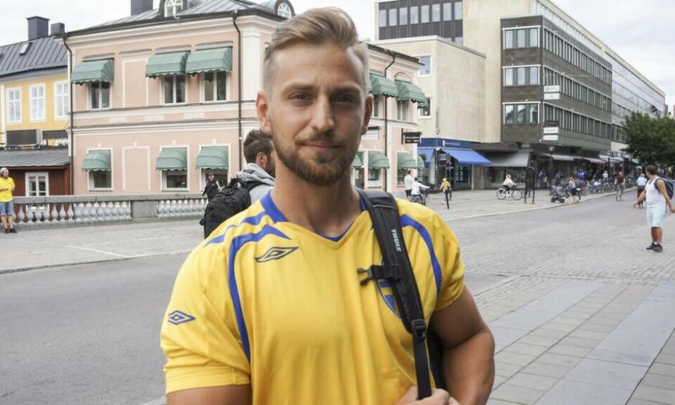 Mikael Lindgren tror att Sverige har goda chanser att vinna. Foto: Stefan Lindgren