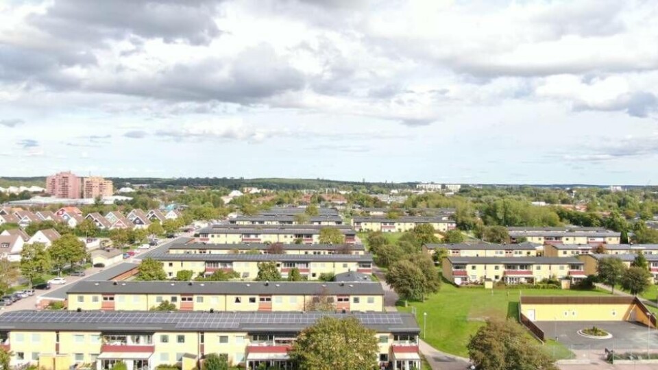 Översikt över BRF Västerängens lägenheter på Bäckby.
