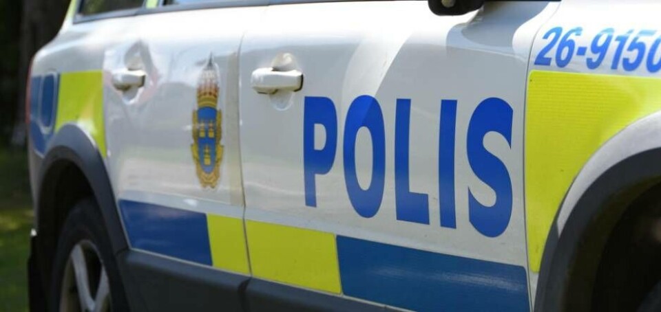 Inbrott i Polisens garage