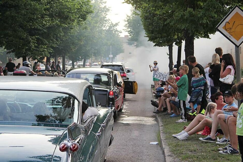 Summer Meet. Nästa vecka kommer Cityringen att fyllas av amerikanska bilar. Foto: Jonas Edberg