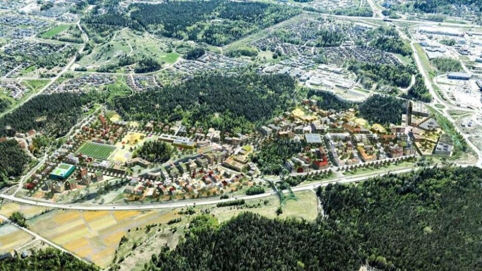 Byggnadsnämnden beslutade under tisdagen att Byggtitanerna och Klara Bo får bygga på Sätra. Foto: Towatt Architects et Planners Mandaworks