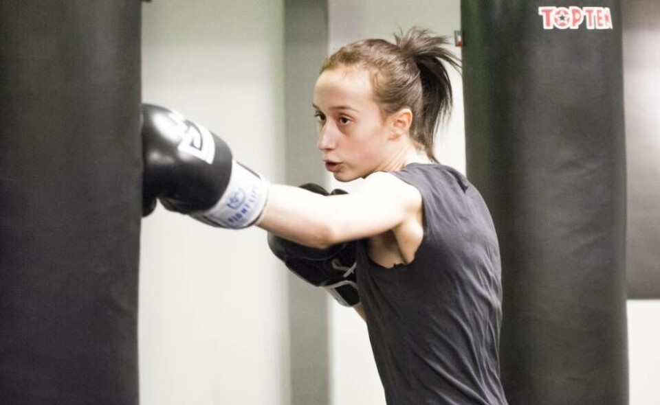 Jennifer Salavia från BK Tiger är ett av alla hemmahopp i helgens JSM i boxning. Foto: Stefan Lindgren×1 / 2Visa bildtextBild 1 av 2
