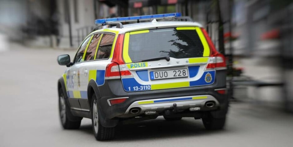 Nattligt besök av tjuv i Hallstahammar