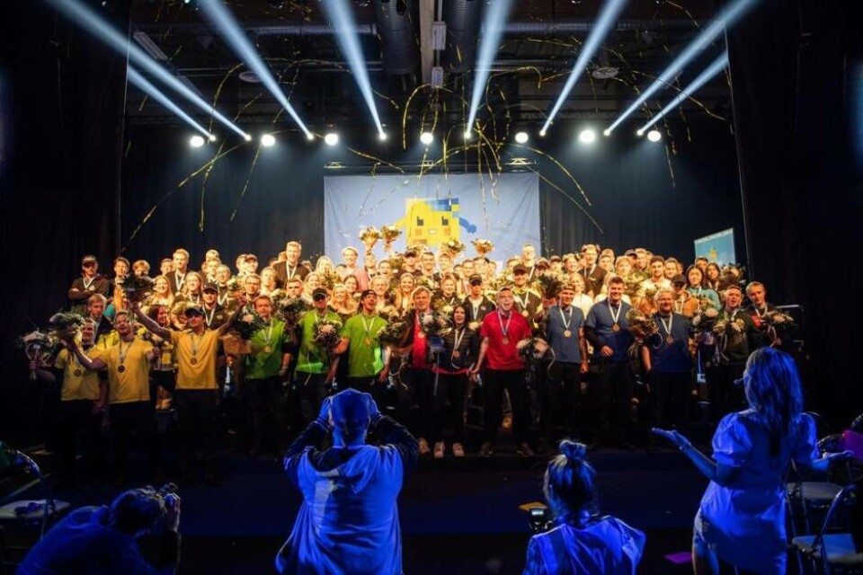 Alla medaljörer i Yrkes-SM 2022. Foto: Emil Andersson/World Skills Sweden