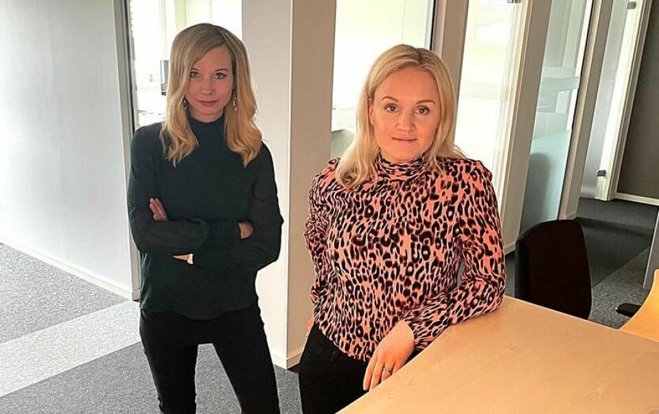 Caroline Wikström och Ida Adehill König, digitala marknadsförare och strateger på Box of. Foto: Jonas Bergkvist