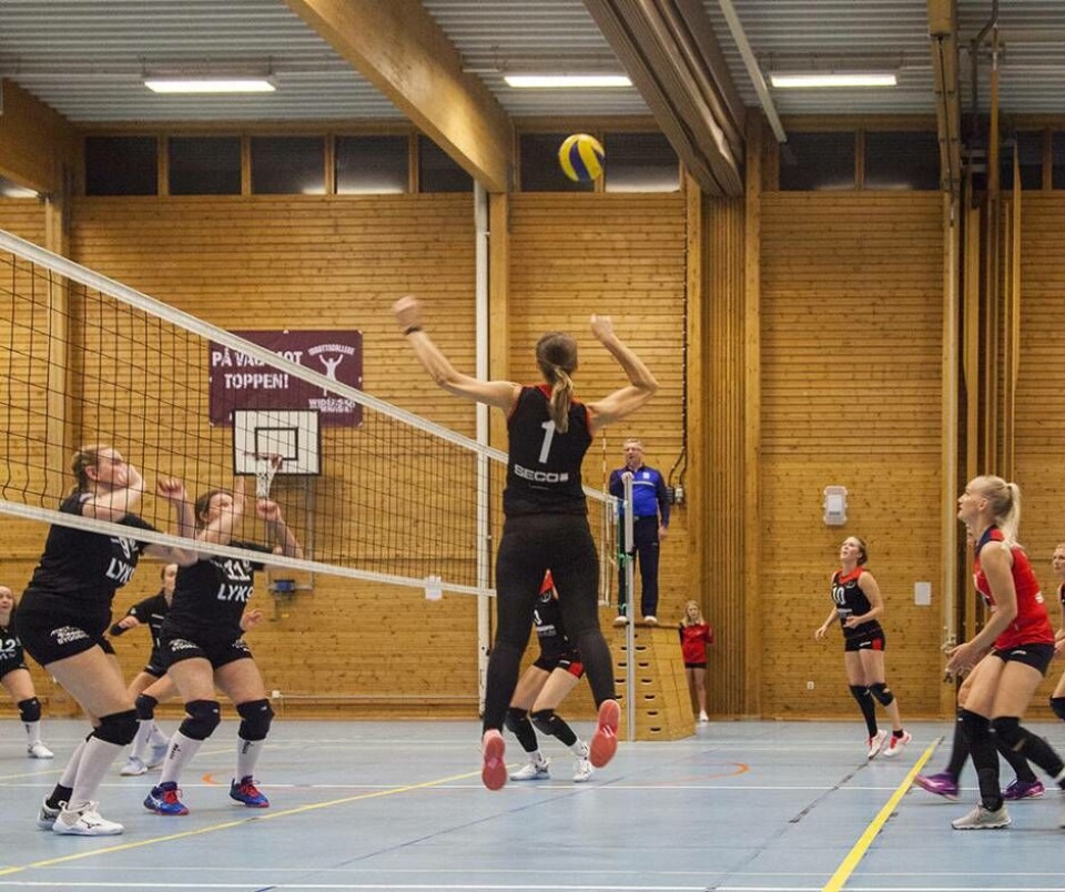 Hemmalaget hade allt under kontroll i helgens premiär i division 1. Foto: Maria Dahlin