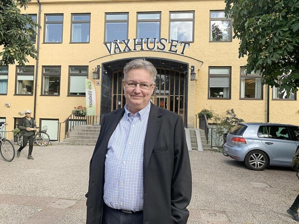 Sjunger Elvis-låtar. Mikael Wretholm och bandet SAO planerar två spelningar i Växhuset där de kommer att tolka Elvis. Foto: Jonas Edberg