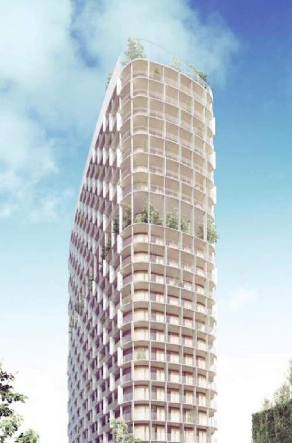 Ny skrapa planeras i Västerås