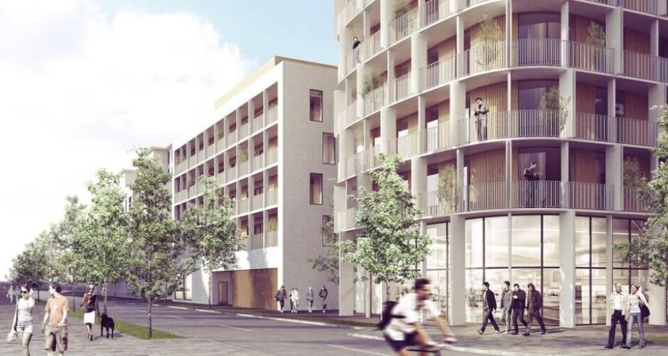 Ny skrapa planeras i Västerås