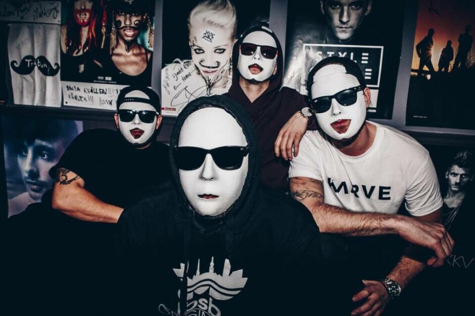 ”Hoppas kunna inspirera”. Hemmabandet LBSB kliver nu upp på den stora scenen – och hoppas kunna inspirera och framför allt bjuda på en stor show. Foto: David Thunander