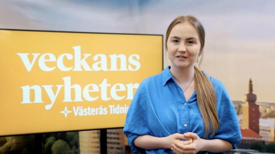 Josefin Östevik guidar oss genom veckans nyhetshändelser från Västerås Tidning. Foto: Avig Kazanjian Josefin Östevik guidar oss genom veckans nyhetshändelser från Västerås Tidning. Foto: Avig Kazanjian