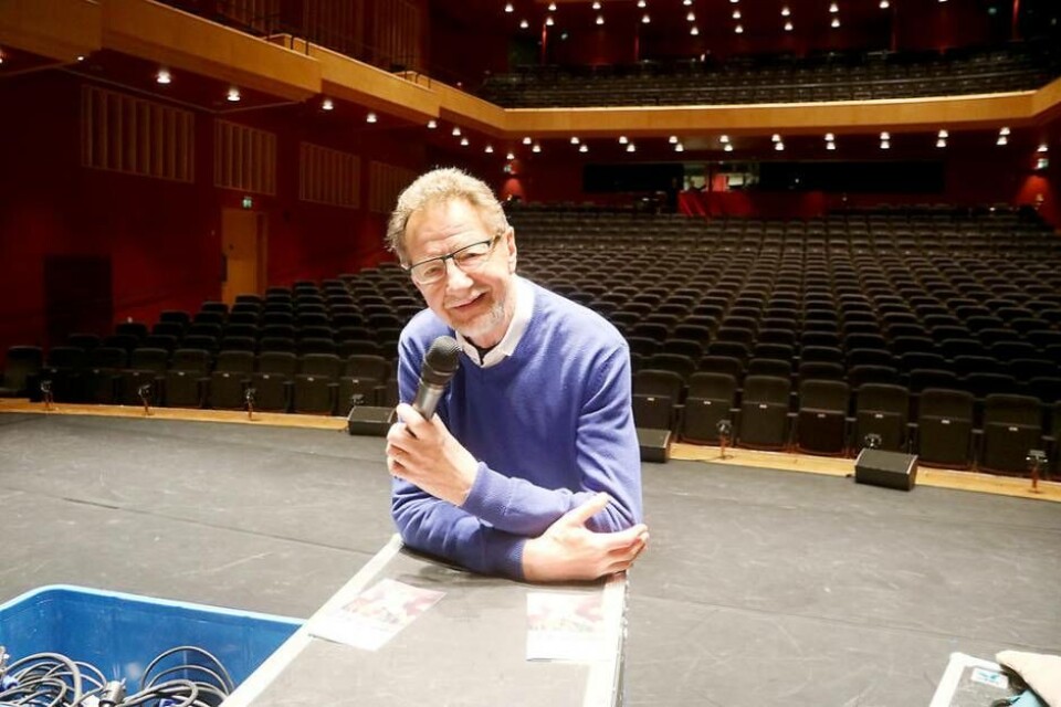 Festijazz-fixare. Claes Tillander säger i och med årets 25:e upplaga av Fest i jazz adjö. Foto: Lasse Blom×1 / 2Visa bildtextBild 1 av 2