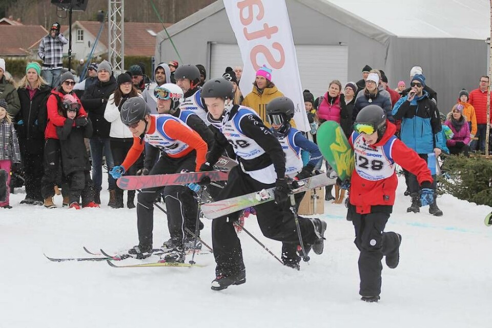 Vinterfest. Fullt ös under förra årets Ski Classic. Nu är det dags igen. Foto: Jonas Bergkvist×1 / 2Visa bildtextBild 1 av 2