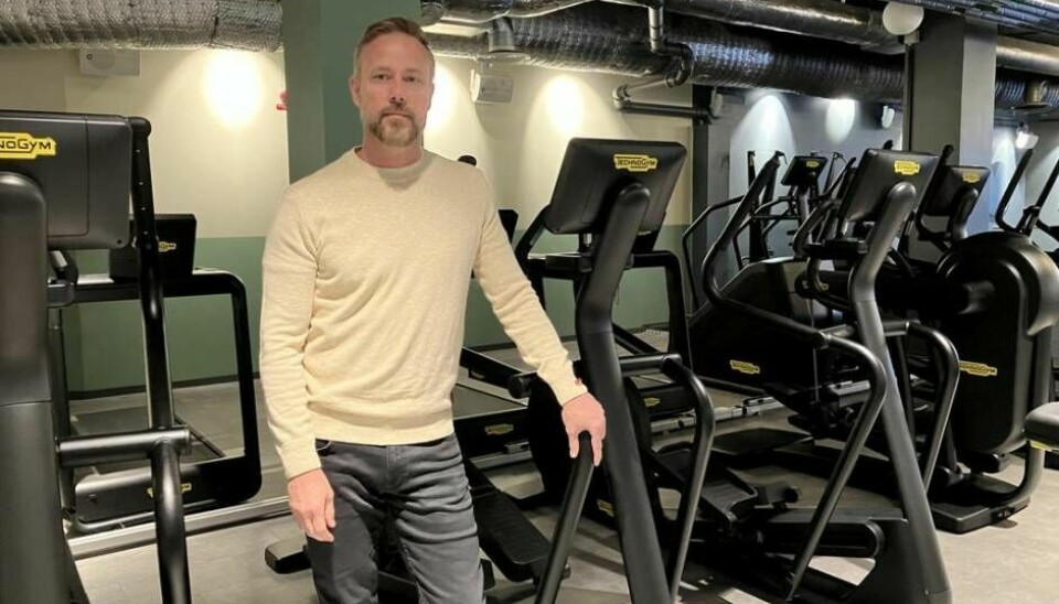 Startade företaget. Member 24:s vd Roger Baburin. Här i ett av kedjans andra gym i Västerås.