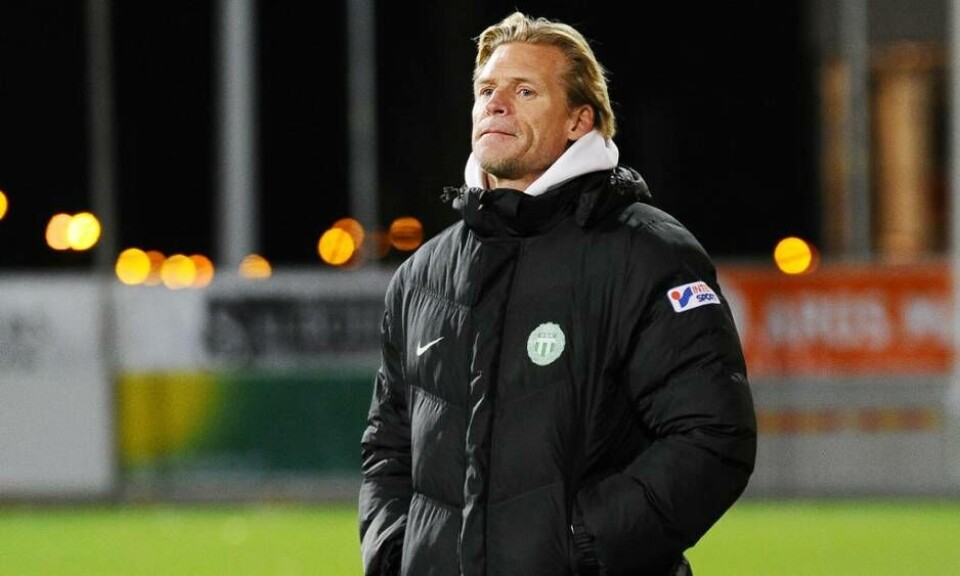 Johan Mjällby lämnar VSK. Under fredagen presenterades han som ny tränare för Gefle IF. Foto: Stefan Lindgren
