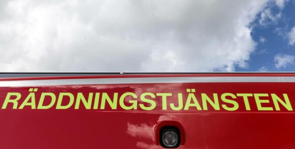 Brand i kraftvärmeverket i Västerås