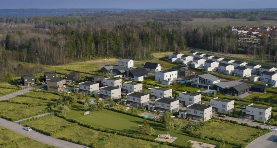 Aroseken bygger ett stort småhusområde i Barkarö.