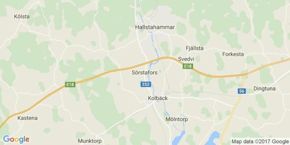 Trafikproblem på E18
