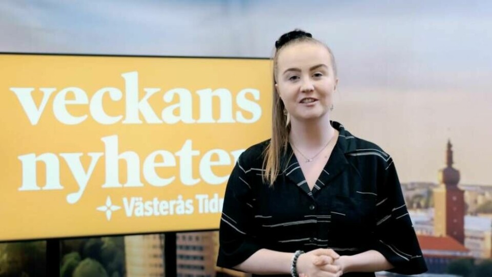 Josefin Östevik guidar oss genom veckans nyhetshändelser från Västerås Tidning. Foto: Avig Kazanjian