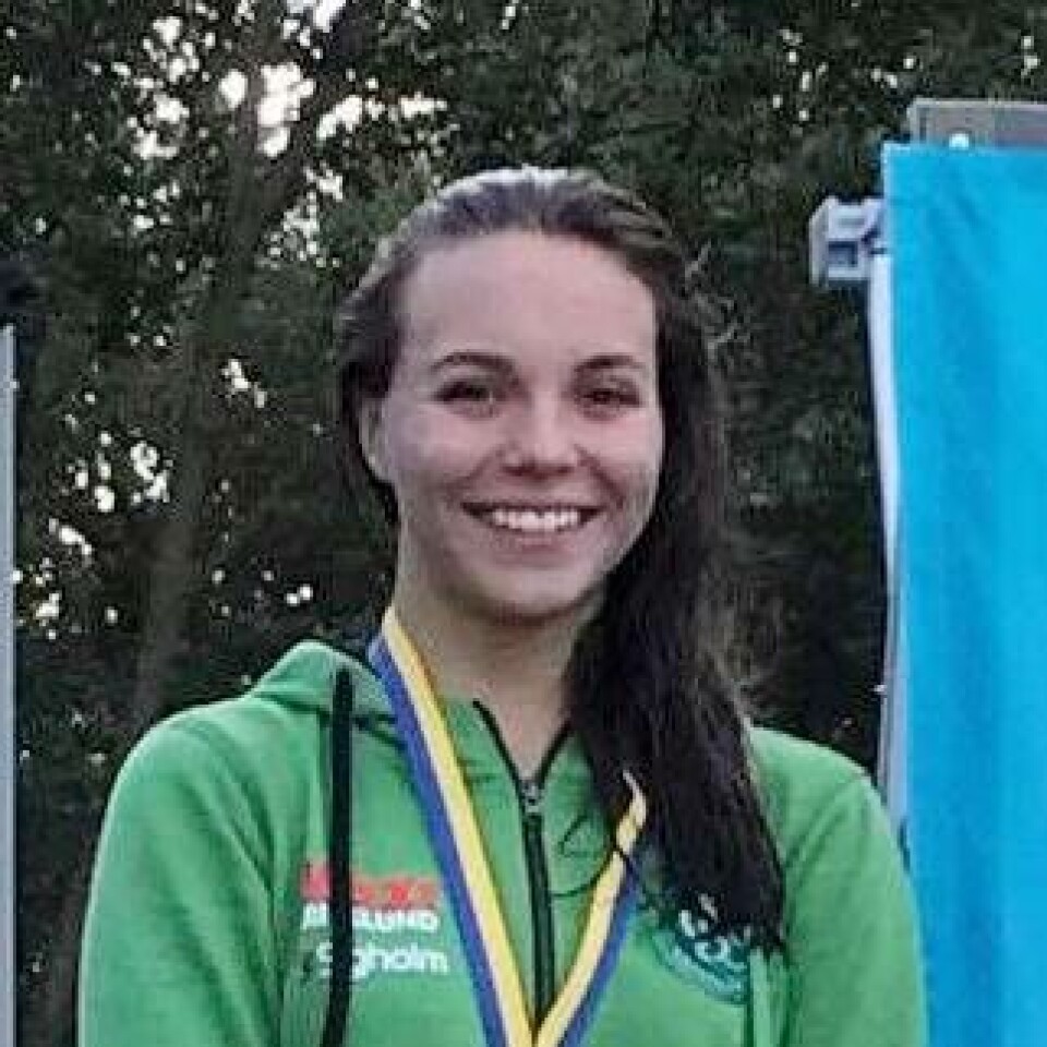 Malin Eklund nådde finalen på 400 m fritt. Foto: VSS