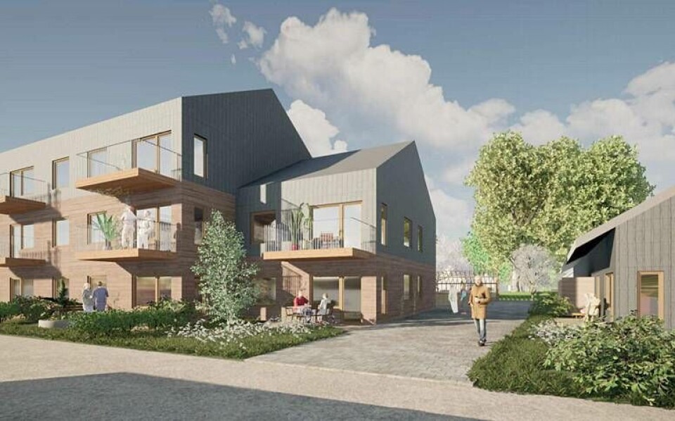 NYA HUS. Så kan de nya huset se ut. Foto: VÄSTERÅS STAD