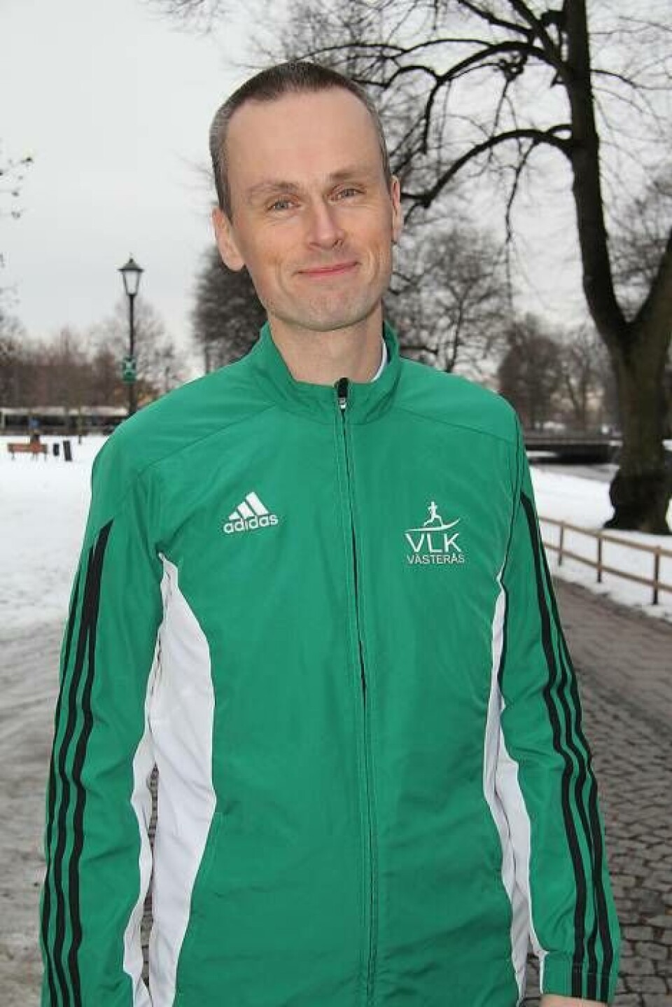 Martin Fröberg från Västerås löparklubb.