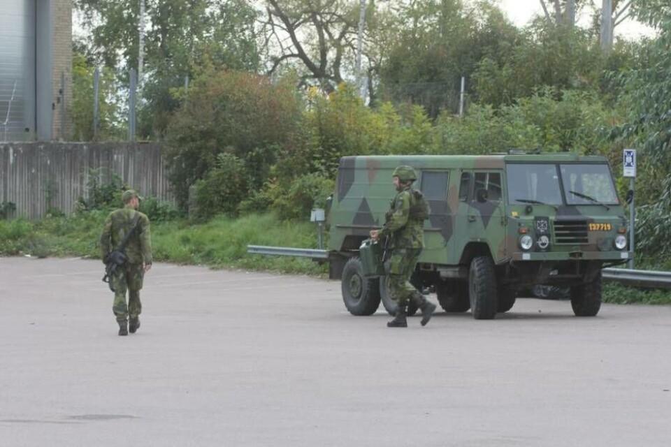 Se upp för militärer på vägarna idag