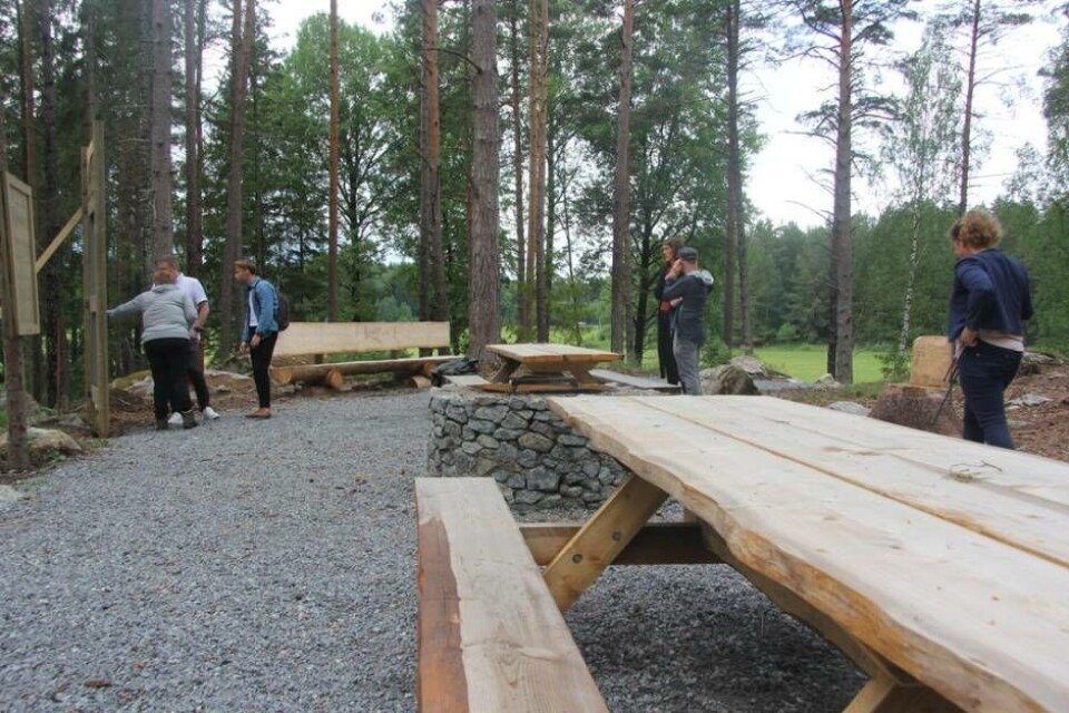 Kommunen hoppas att många vill mötas på den nya platsen där det nya bostadsområdet ska ligga. Foto: Sofie Tejre