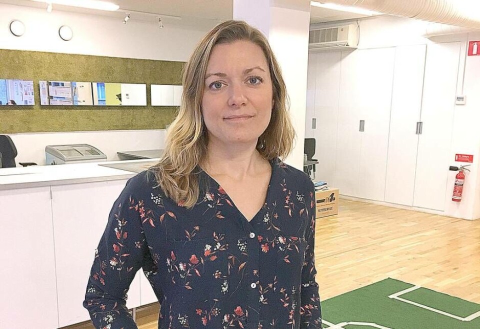 Ny chef. Lina Andersson är ny marknads- och kommunikationschef på Hallstahem. Foto: Foto: PRIVAT