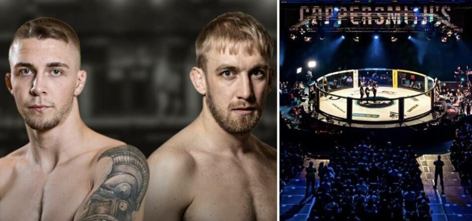 Västeråsaren Alexander Lööf möter Samuel Bark i en het fajt på MMA-galan FCR 12 den 7 maj. Foto: FCR MMA