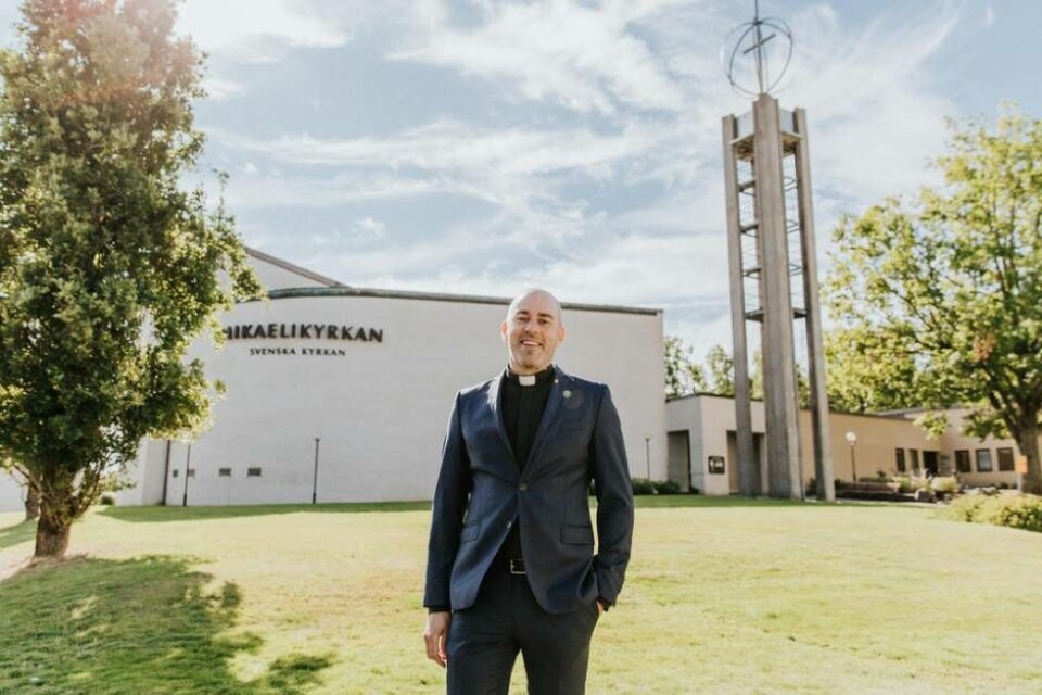 Daniel Eklund blir ny domprost i Västerås. Foto: Henrik Mill