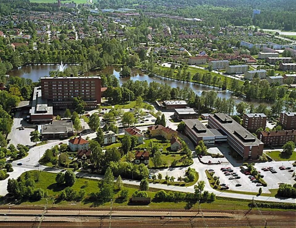 Byggs ut. Under 2019 kommer en ny sjukhusbyggnad att byggas i Sala. Foto: Region Västmanland