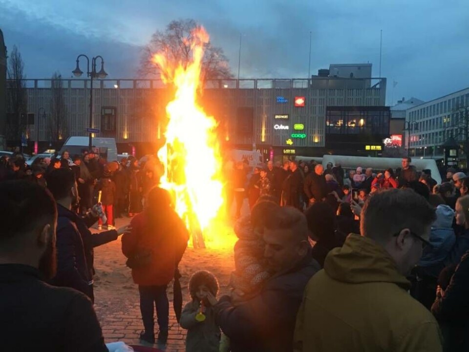 Het återkomst. Valborgsfirandet i Västerås city är tillbaka – en tillställning utan alkohol. Foto: Arkiiv