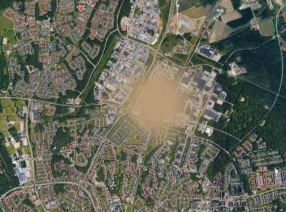 Man omkom efter fall från tak