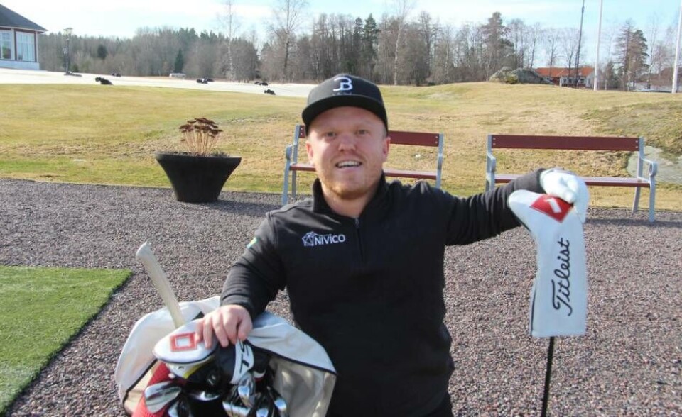 Joakim ”JB” Björkman på sin hemmabana sedan 2019, Orresta. Foto: Jonas Bergkvist