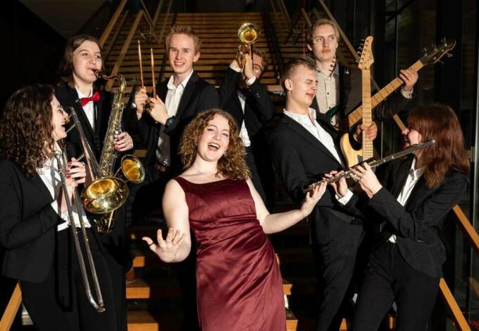Västeråsbandet Guzztav vann regionfinalen av Imagine 2022. ”En jätterolig upplevelse”, säger bandets talesperson Alva Nee. Foto: Stefan Lindgren