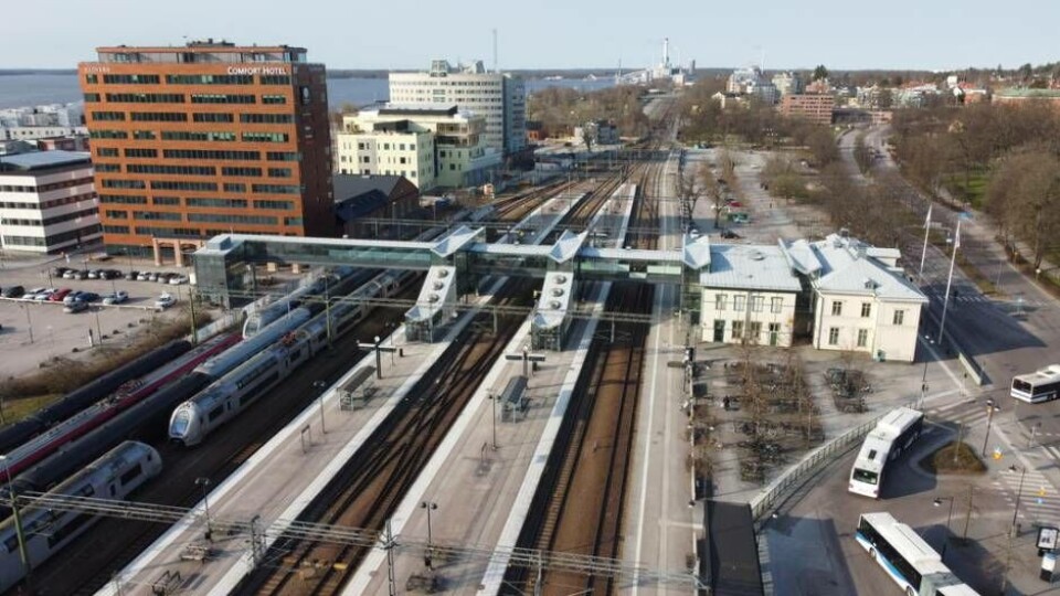 Nu är finansieringen löst för det nya resecentrumet som planeras i Västerås. Foto: Bo Lundvang