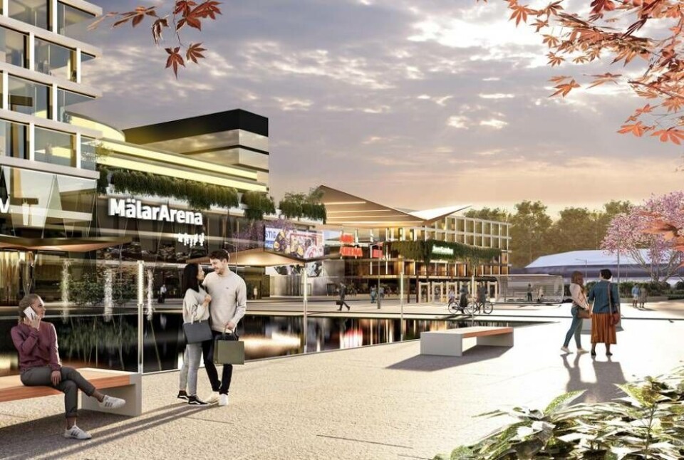Ytan där det idag är parkering kan ersättas med ett torg. Foto: Andreas Puskas / 3P Arkitektur