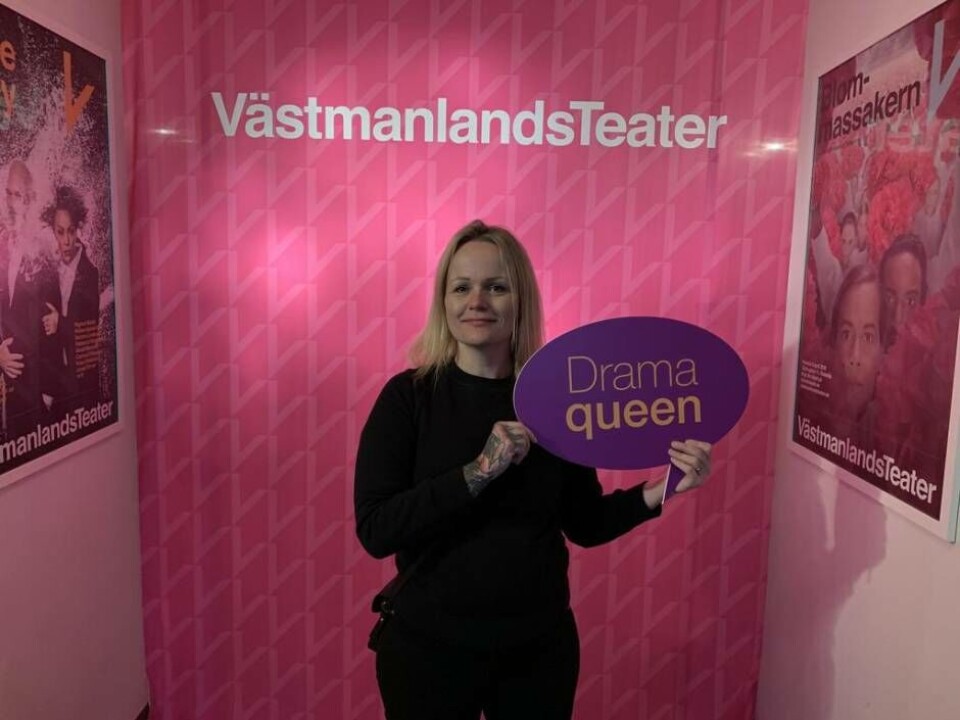 ... liksom Alva och Alex mamma Therese Frankgard. Foto: Jonas Edberg