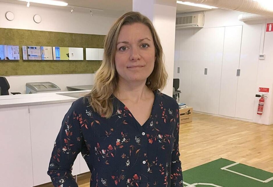 Ny chef. Lina Andersson är ny marknads- och kommunikationschef på Hallstahem. Foto: Foto: PRIVAT
